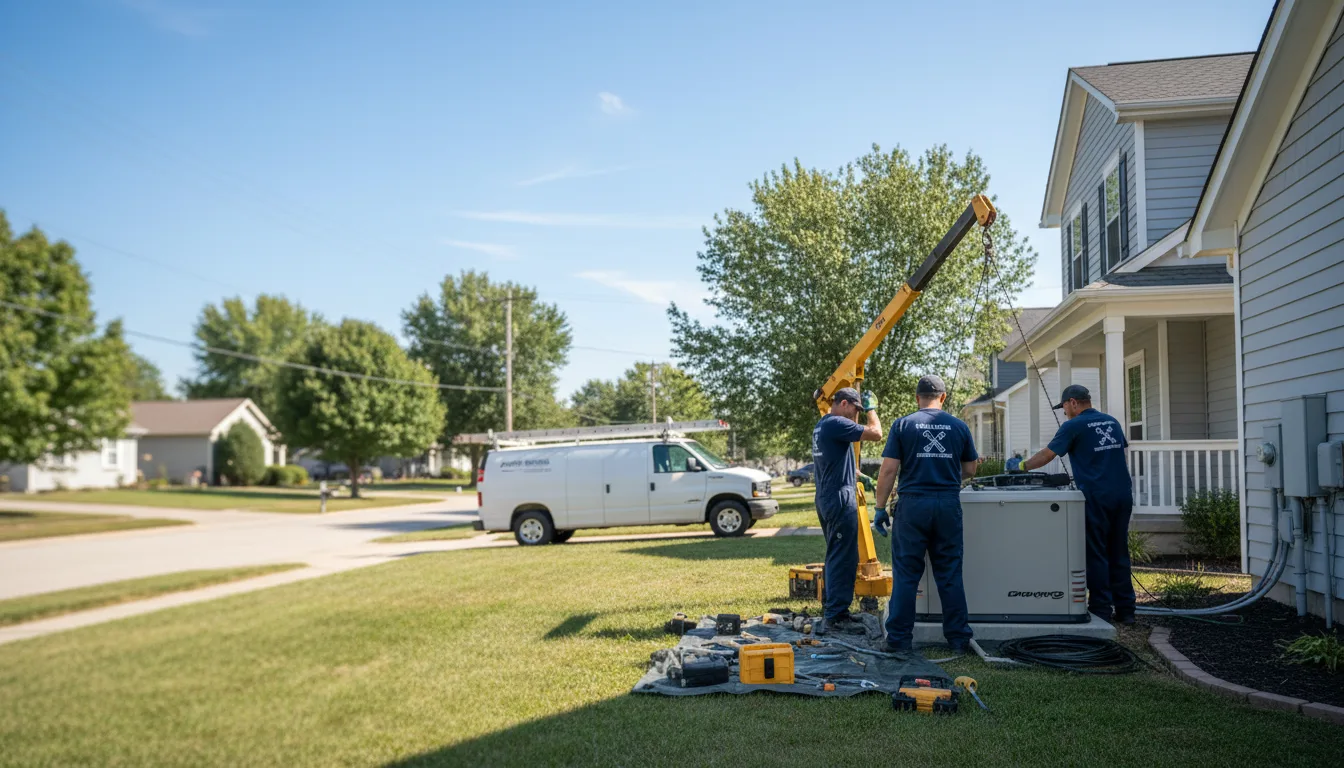 Generator Installation in Wisconsin near me